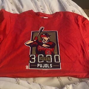 New Era Red Baseball Graphic Kids T-Shirt